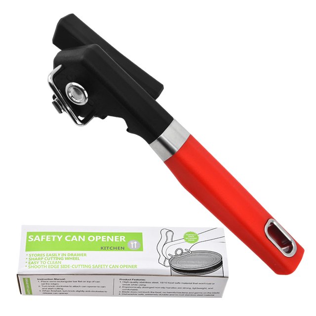 Abridor de tarros, abrelatas fácil de limpiar para cocina para restaurante para cocinar,Abrelatas Abrebotellas Acero inoxidable Abrelatas Abrelatas Manual Abrelatas Abrebotellas multifuncional