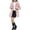 Z01 Light Pink, variant on Gelikeya Girls Blazers Jacket Long Sleeve Notched Collar/Lapel Collar with Inner Pocket Open Front Casual Kids Blazers Suit (Black, 11-12 Years)