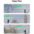 thumbnail image 4 of Cargador de viaje Ugreen Nexode 3 Puertos 65W UK/USA/EU, 4 of 5