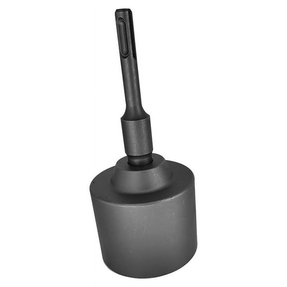 SDS Plus T-Post Ground Rod Driver, 65mm Drill Bit Driver,Hammer Drill Rod Converter for Rotary Hammer Drill Ground Rods