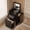 Black, variant on Small Vanity Desk Set with Flip-top Mirror and Lights White Integrated 3 in 1 Makeup Vanities Set for Compact Space Mini Dressing Table with Fold-up Panel and Storage Chair for Bedroom