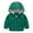 Green, variant on Zwiiyzr Baby Windbreaker Jacket Toddler Kids Boys Girls Windproof Jacket Trendy Cute Cartoon Flowers Car Pattern Hooded Coat Rain Coat Baby Clothes Pink