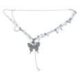 thumbnail image 3 of yotijay Waist Chain Alloy Stylish Adjustable Layered for Ladies for Dress Body Chain C, 3 of 9