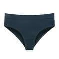 thumbnail image 4 of Ashirexll Seamless Underwear for Women, Breathable Cotton Seamless Women's Underwear Dark Blue XL, 4 of 4