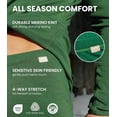 thumbnail image 6 of Merino.tech Men’s 100% Merino Wool Midweight Base Layer Bottom Pants Thermal Long Johns 𝗠𝗼𝗶𝘀𝘁𝘂𝗿𝗲 𝗪𝗶𝗰𝗸𝗶𝗻𝗴 Underwear with Bonus Hiking Socks, 6 of 7