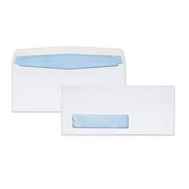 Window Envelope, #9, Commercial Flap, Gummed Closure, 3.88 x 8.88, White, 500/Box