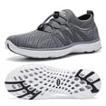 thumbnail image 1 of Zapatos Acuáticos ALEADER XDRAIN Secado Rápido Slip-On Gris Talla 9 US, 1 of 8