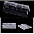 thumbnail image 3 of WORGEOUS Inset Cabinet Hinges Transparent Plastic 12-Pcs, 3 of 8