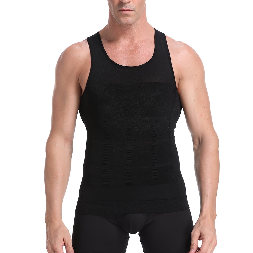 Ultra Lift Men Slimming Tummy Body Shaper Abdomen Control Undershirt