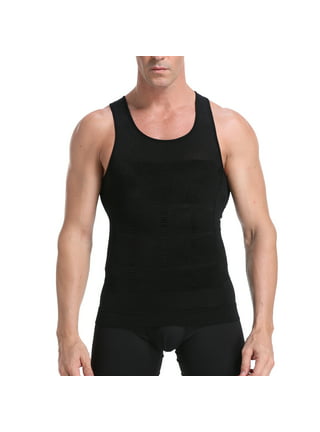 RIBIKA Men's Shapewear Bodysuit Full Body Shaper Tummy Control Compression  Sauna Suit Fitness Compression Underwork…