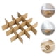 thumbnail image 4 of Kits de divisores de vidrio de 30 piezas para cajas de mudanza Divisores de cartón para embalaje Diseño de cuadrícula pequeña Ideal para copas de vino Platos y artículos frágiles Fácil de montar, 4 of 5