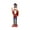 Red, variant on ZPAQI Holiday Children Wooden Solider Nutcracker Christmas Presents for Toddler