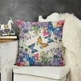 thumbnail image 2 of YINGXI Flower Throw Pillow Case Decorative for Couch Sofa Decoration 22x22in, 2 of 5