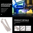 thumbnail image 2 of SHOWERORO 5Pcs Glass Clip Clamp Holder for 3D Printer Base Training Institution, 2 of 8