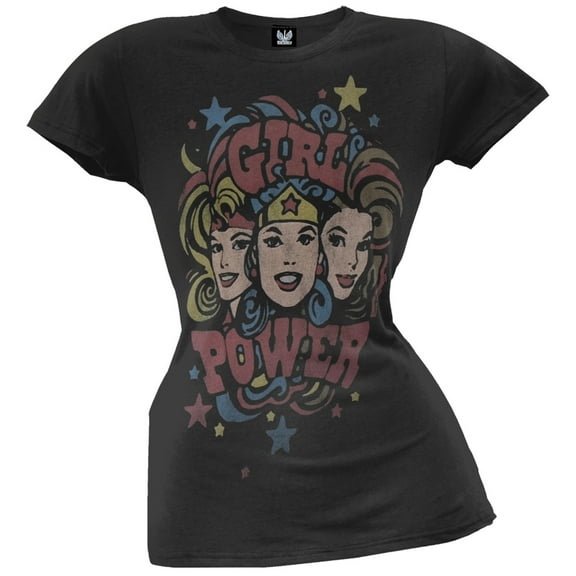 DC Comics - Girl Power Ladies T-Shirt - Medium