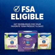 TENA Sensitive Care Overnight Absorbency Incontinence Pads for Women, 90 ct