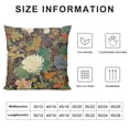 thumbnail image 5 of BANET Throw Pillow Pillow Pillow Japanese Flower Sofa Pillow 12x12in, 5 of 5