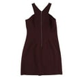 thumbnail image 2 of bar III Womens Solid A-line Dress, Purple, Large, 2 of 2