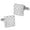 Silver, variant on PinMart's Square Checks Cufflink Set