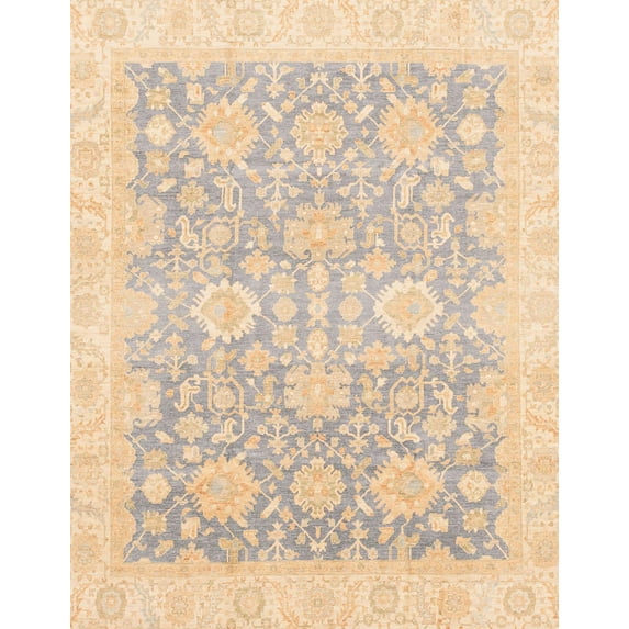 Ahgly Company Indoor Rectangle Abstract Brown Oriental Area Rugs, 5' x 7'