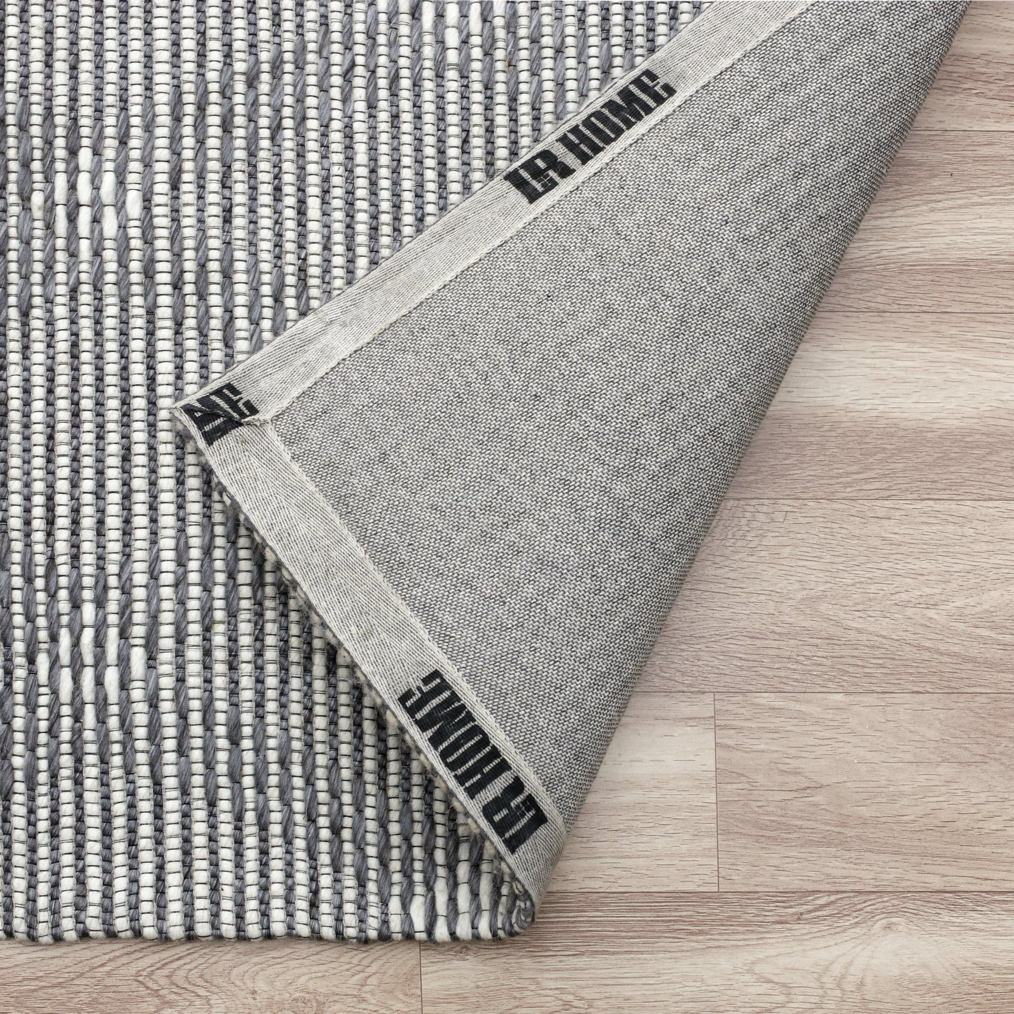 Harlow Hill Asane Diamond Transitional Hand-Woven Wool Indoor Area Rug, Gray, 2' x 3'