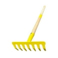thumbnail image 3 of jinwen Hand Tool Comfort Handle Steel Beach Sand Toy for Household Farming Planting Nail rake, 3 of 9