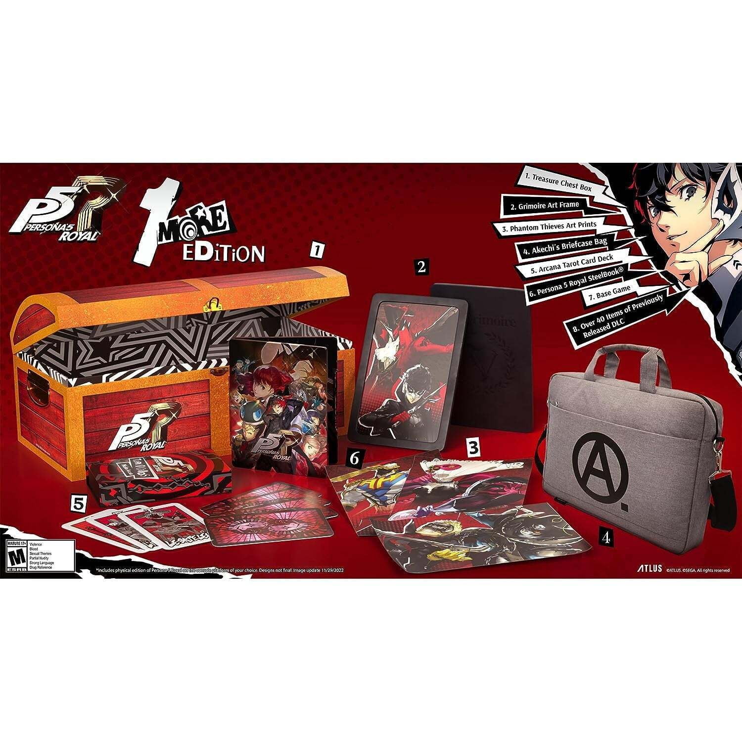 Persona 3 Reload Collector's Edition, PS5, Anime Video Game Persona 3 Reload Collector's Edition, PS5, Anime Video Game