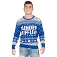 thumbnail image 3 of The Office Dunder Mifflin Blue Ugly Christmas Sweater, 3 of 7