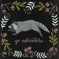 thumbnail image 2 of Popp, Grace 20x20 Black Ornate Wood Framed with Double Matting Museum Art Print Titled - Woodland Adventure III, 2 of 4