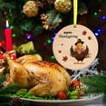 thumbnail image 4 of Moocorvic 2020 Ornament Fall Thanksgiving Turkey Wedding Party Decor New PVC, 4 of 7