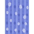 thumbnail image 1 of Tapis Bleu à Motifs, pat1423blu, 1 of 8