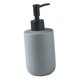thumbnail image 5 of Botella dispensadora de jabón de cerámica, contenedor de líquido, botella dispensadora de jabón líquido, botella vacía con bomba para baño, inodoro, Gris Sunnimix Botella de bomba vacía, 5 of 8