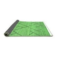 thumbnail image 2 of Ahgly Company Indoor Rectangle Abstract Green Modern Area Rugs, 6' x 9', 2 of 4