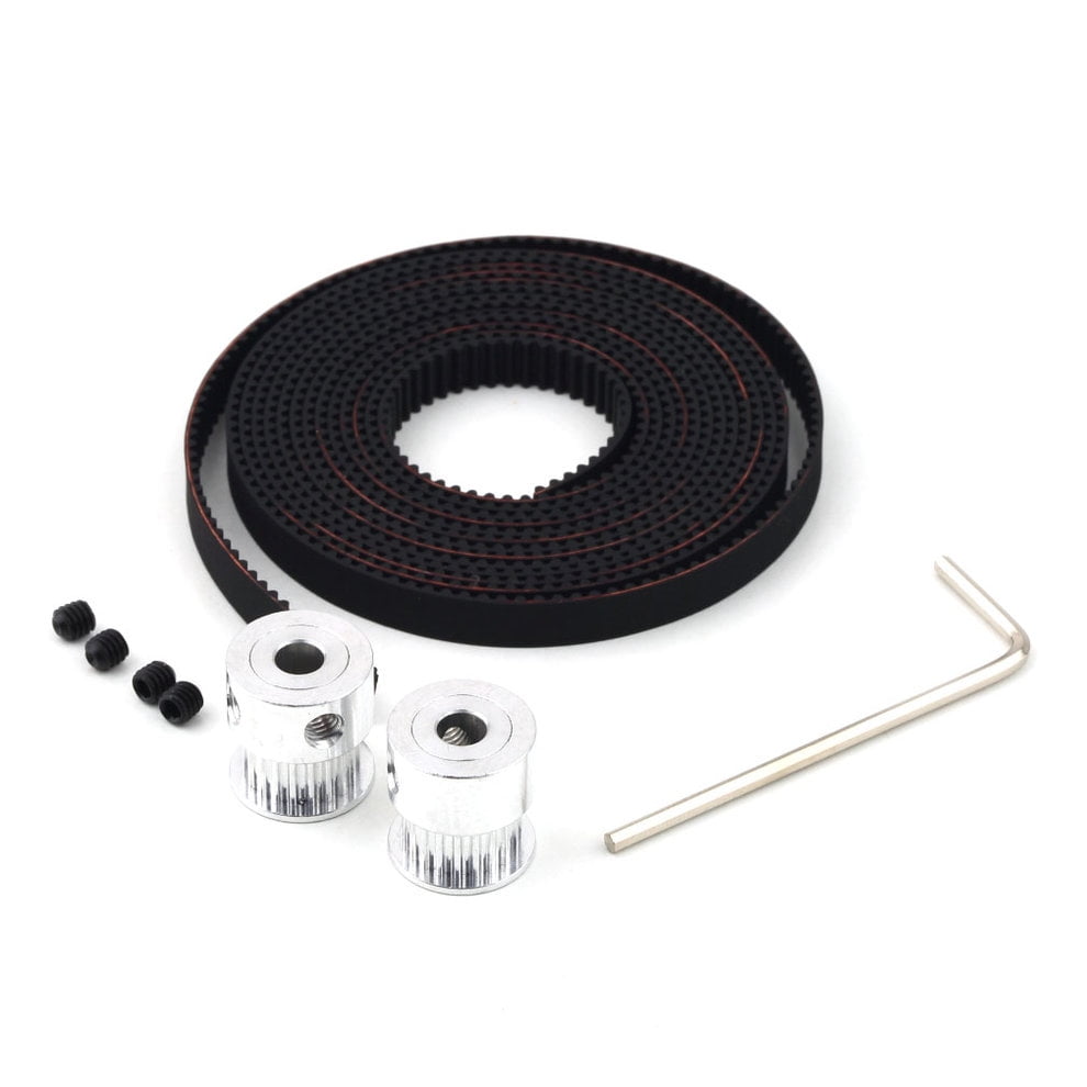 GT2 Belt GT2 Stripe Band 2mm pitch Rubber for Pulley 3D Printer 1x Hot 