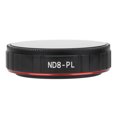 thumbnail image 2 of Filtro ND-PL, Filtro De Cámara De Acción De Vidrio óptico Impermeable Transparente Para DJI OSMO ACTION EOTVIA ND8-PL, 2 of 8