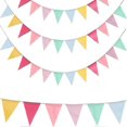 thumbnail image 2 of 4 Pcs Bunting Pennant Banner Garland Outside Outdoor Decoration G, 2 of 5