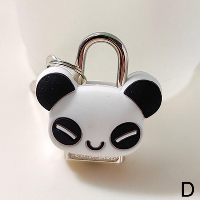 Cartoon Small Padlock Suitcase Lock Drawer Lock Metal Gym Wardrobe Lock Student Dormitory Cartoon Small Padlock