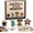 #A01 Style H, variant on Tiny 3D Beaded Animal DIY Kit – Dog, Beginner Beading Craft Set, DIY Bead Art Kit for Adults Teens, Make One Cute Dog