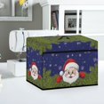 thumbnail image 5 of HELLHERO Santa Claus Sewing Machine Cover with Tote Handle Polyester 17.7x8.6x12.5 Inch Women Gifts, 5 of 8