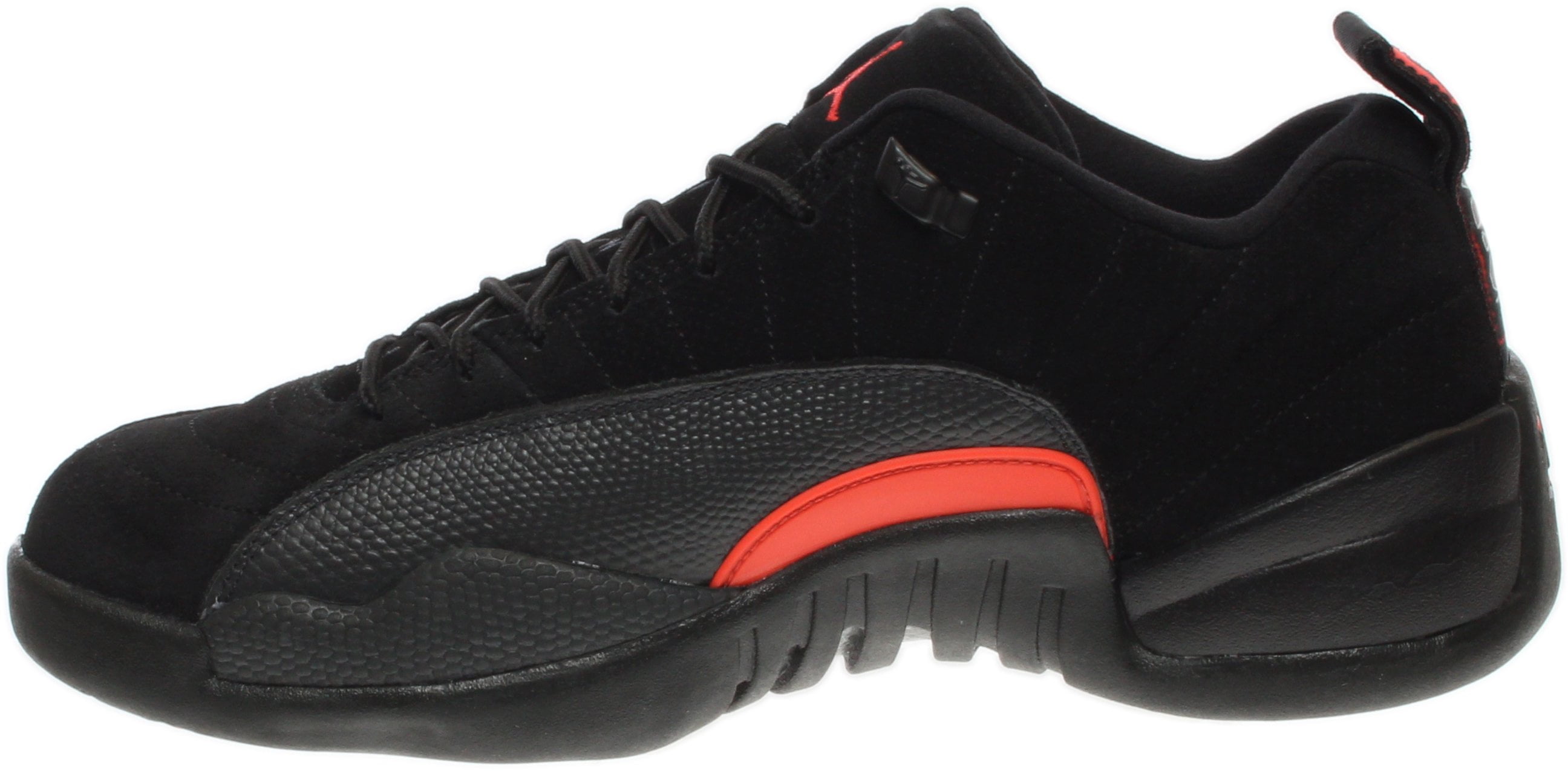 Nike Air Jordan Retro 12 XII Low Max Orange Black Suede Mens 9.5 308317-003  HTF