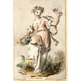thumbnail image 2 of Pietro de Angelis 17x24 Gold Ornate Framed and Double Matted Museum Art Print Titled - Spring, 2 of 4