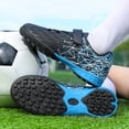 thumbnail image 3 of ChiVerve Unisex-Child Baseball Cleats Kids Softball Shoes Soccer Shoes for Boys Girls Rubber Molded Little Children Big Youth Sneakers Easy to Wear Sports Footwear, 3 of 6