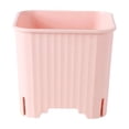 thumbnail image 2 of Weloille Mini Square Succulent Plastic Plant Pot 1 Pcs, Breathable Multi-Hole Stackable Nursery Planter for Succulent Cactus Desktop Balcony Garden Decor, 2 of 6