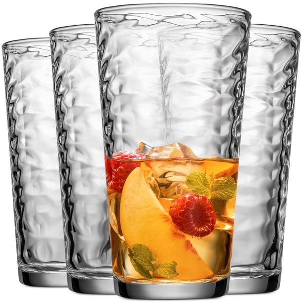 Juego de Vasos de Cristal Highball 500 mL Glaver's x4