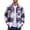 Purple, variant on Men's Flannel Plaid Shacket - Casual Button Down, Long Sleeve Fleece Shirt Jacket with Pockets