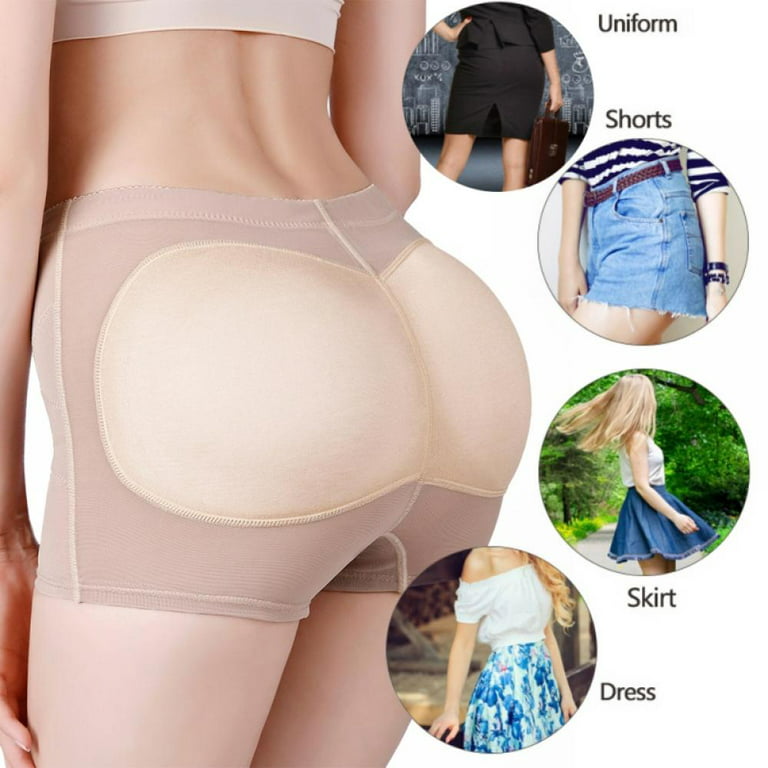 Padding Butt And Hips Lifter Padded Panty For Women Size Medium to XXL Foam  Padded Underwear.