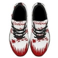 thumbnail image 2 of Merry ChriStas Santa Claus Shoes Sneakers for Women Men Black Size 5, 2 of 7