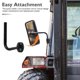 thumbnail image 3 of Houderco Bracket Soporte De Espejo Para Excavadora Y Tractor Mejora Visibilidad Y Reduce Negro, 3 of 8