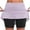 Purple-C, variant on Tumotour New Skirt Shorts for Women Trendy Women's New Color Mid-waist Skirt Pants Sports Casual Shorts Bottoming Skirt Pants