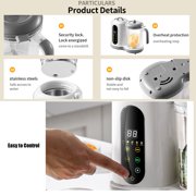 Baby Food Maker, Multifunction Baby Food Processor Chopper Grinder Steamer Puree Blender Mill One Step, with Bottle Warmer, Auto Cooking & Grinding & Touch Control Panel, for Healthy Homemade